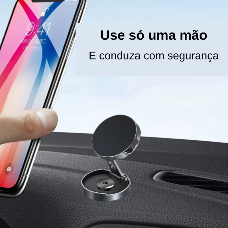 Suporte De Telemóvel Para Carros Magnético 360º + Brinde Grátis