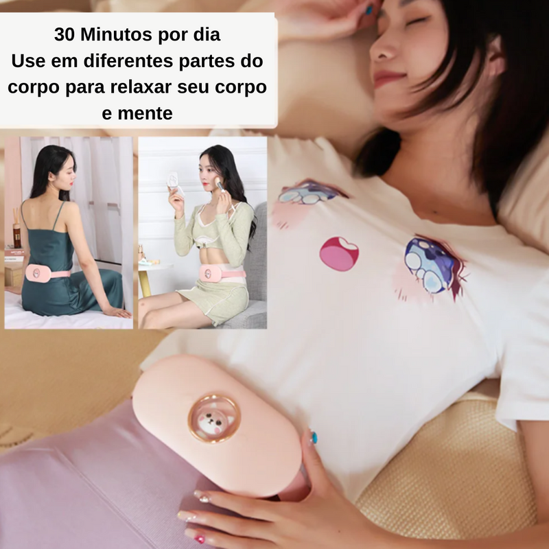 Bolsa Térmica Massageadora Recarregável Premium