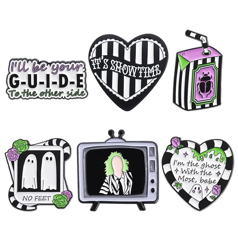 Lançamento Pins Beetlejuice