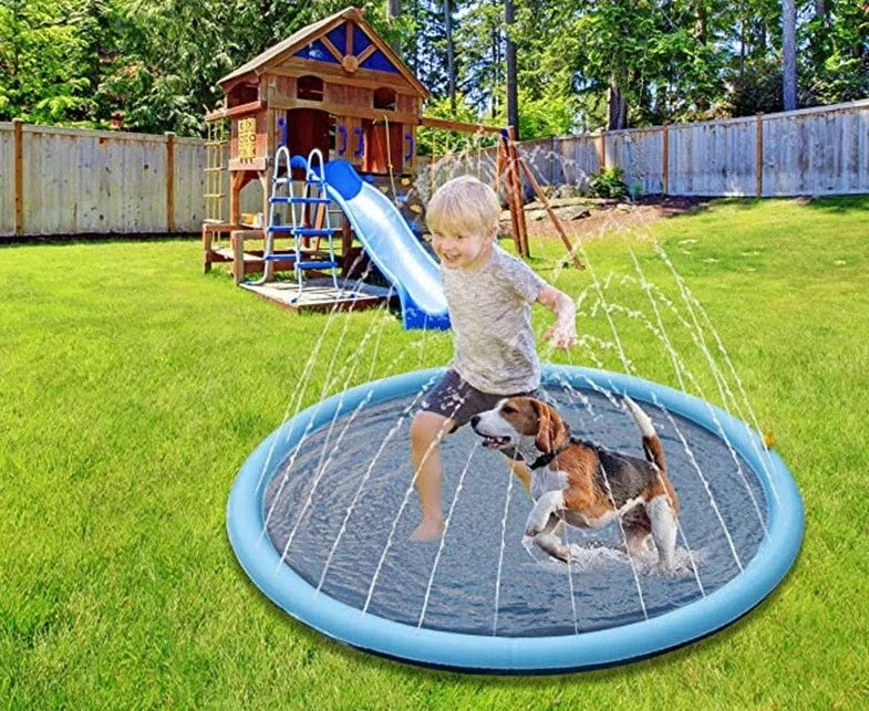 Piscina Irrigadora Para Cães E Crianças