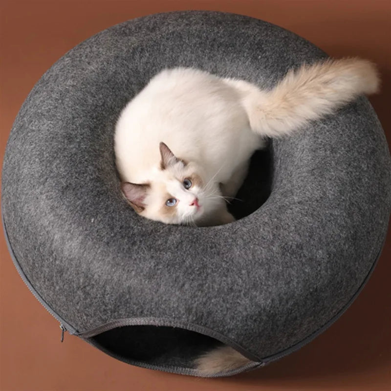 PlayDonut - Túnel e Cama para Gatos + BRINDE